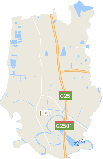 程桥街道电子地图