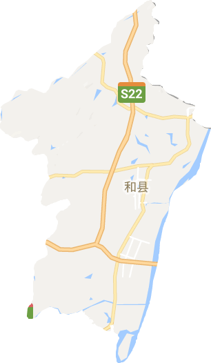 和县电子地图