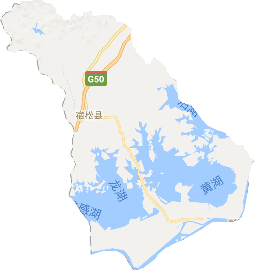 宿松县电子地图