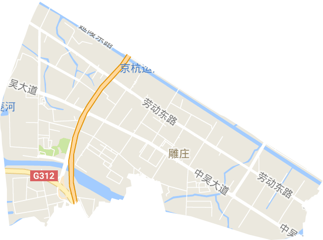 雕庄街道电子地图