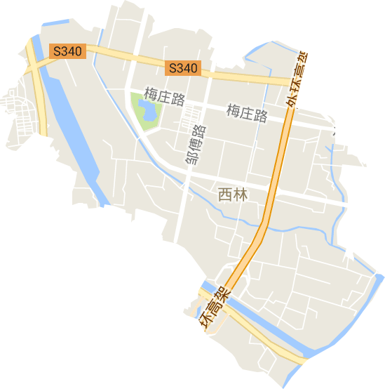 西林街道电子地图