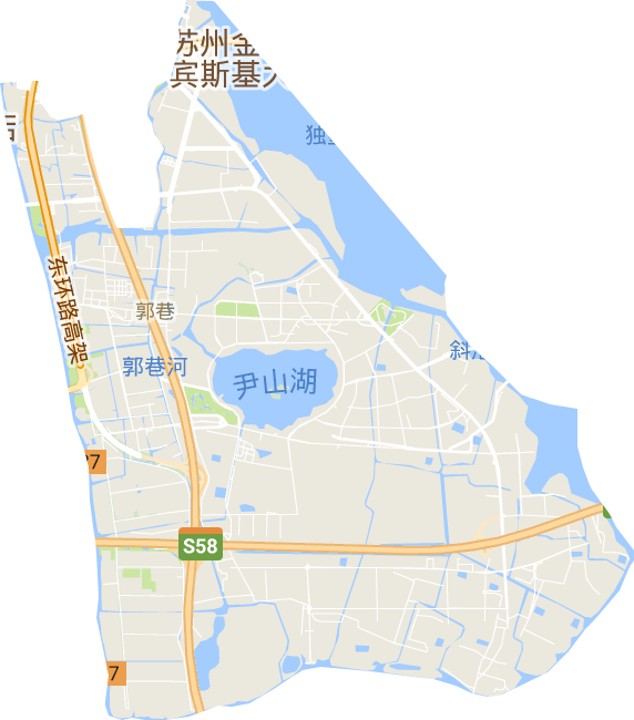 郭巷街道电子地图