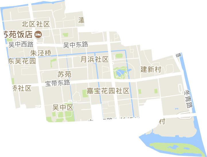 苏苑街道电子地图