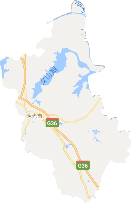 明光市电子地图
