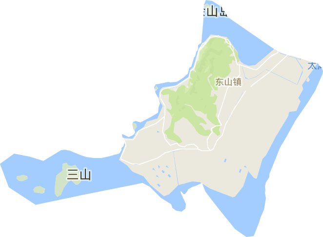 东山镇电子地图