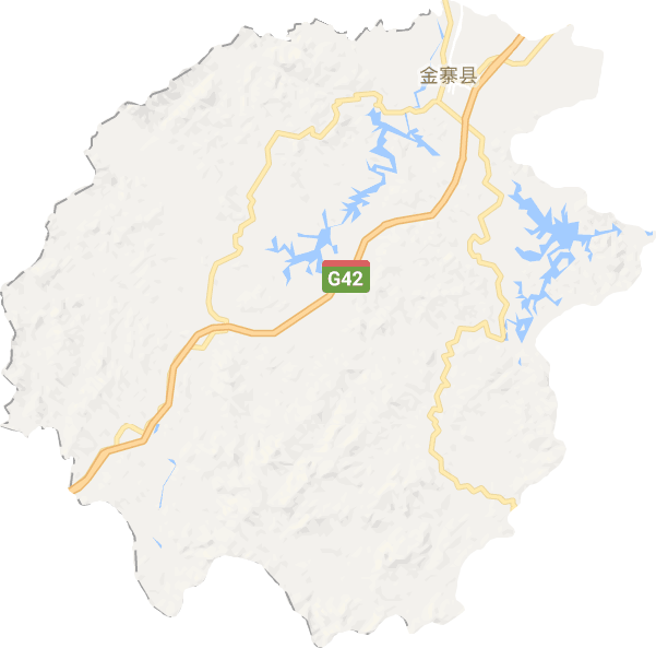 金寨县电子地图