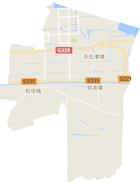 海门港新区电子地图