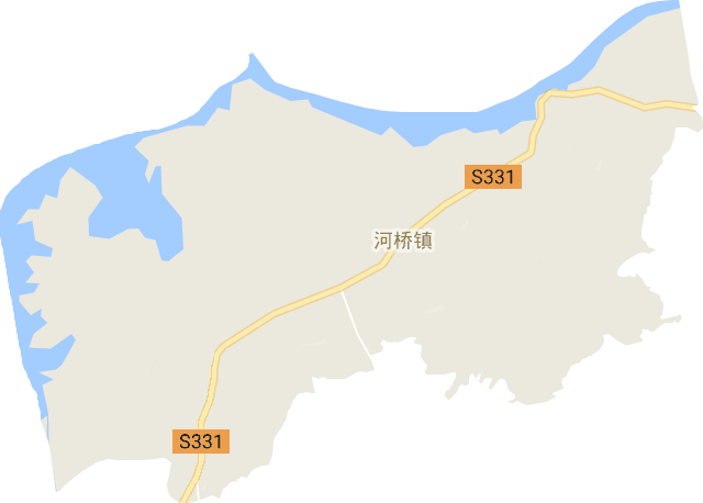河桥镇电子地图