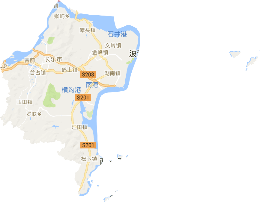 长乐区电子地图