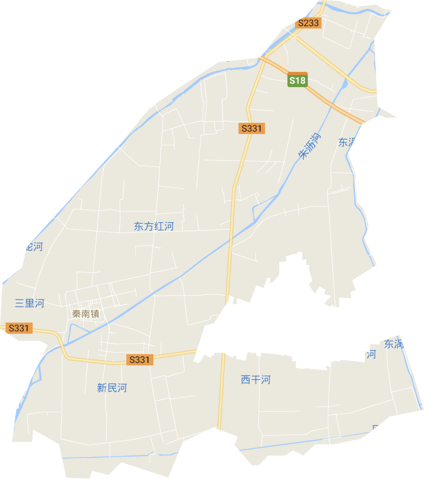秦南镇电子地图