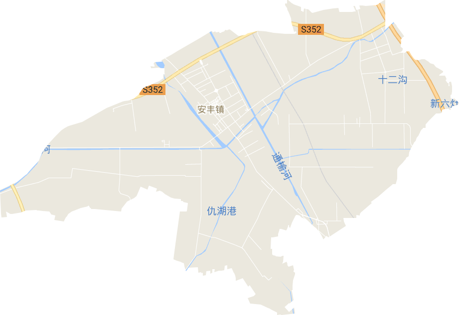 安丰镇电子地图