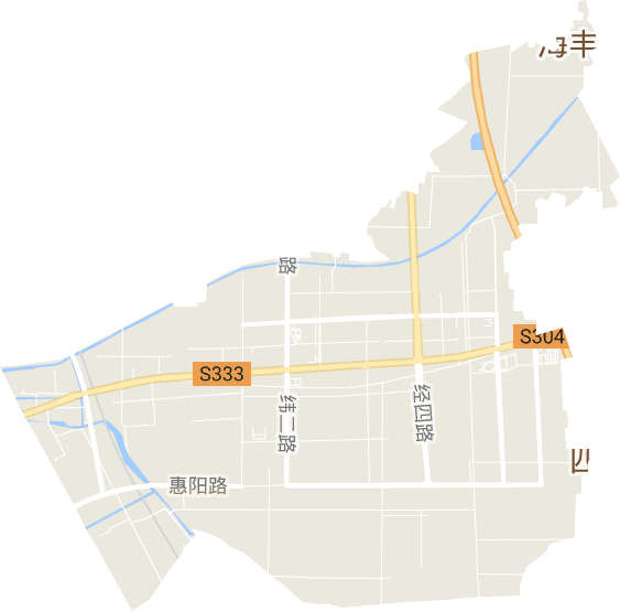 城东新区电子地图