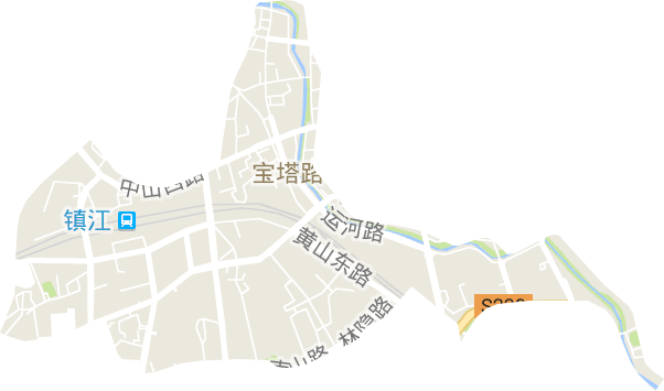 宝塔路街道电子地图