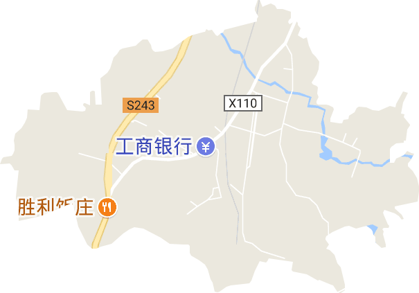 韦岗街道电子地图