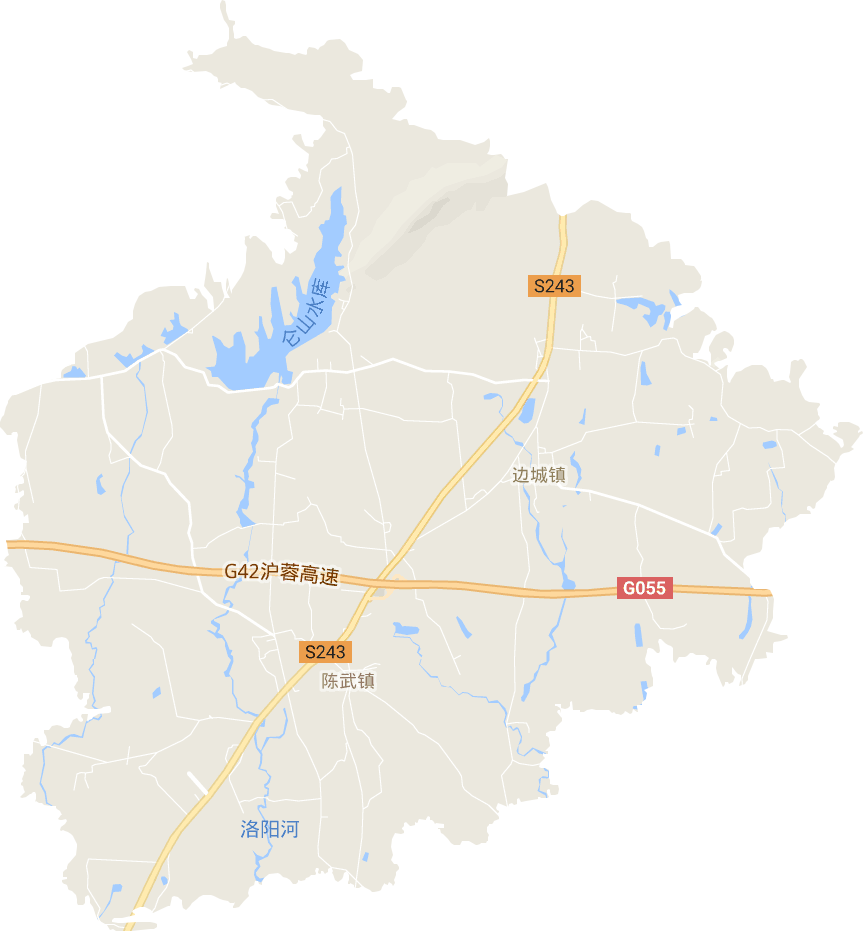 边城镇电子地图