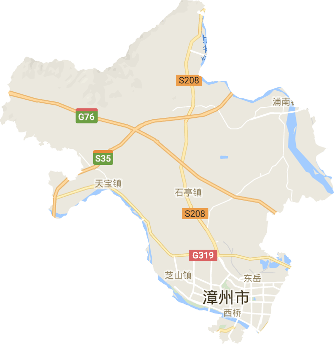 芗城区电子地图