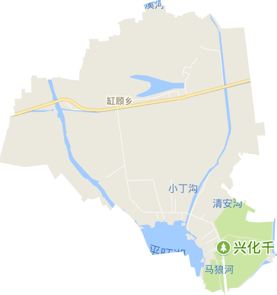 缸顾乡电子地图