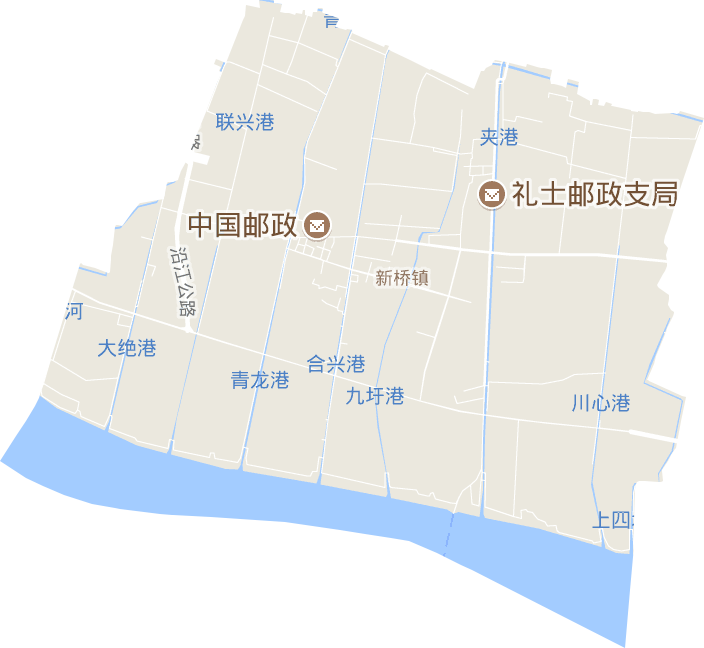 新桥镇电子地图