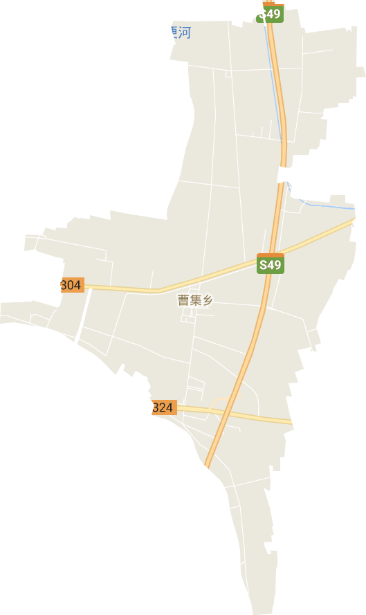 曹集乡电子地图