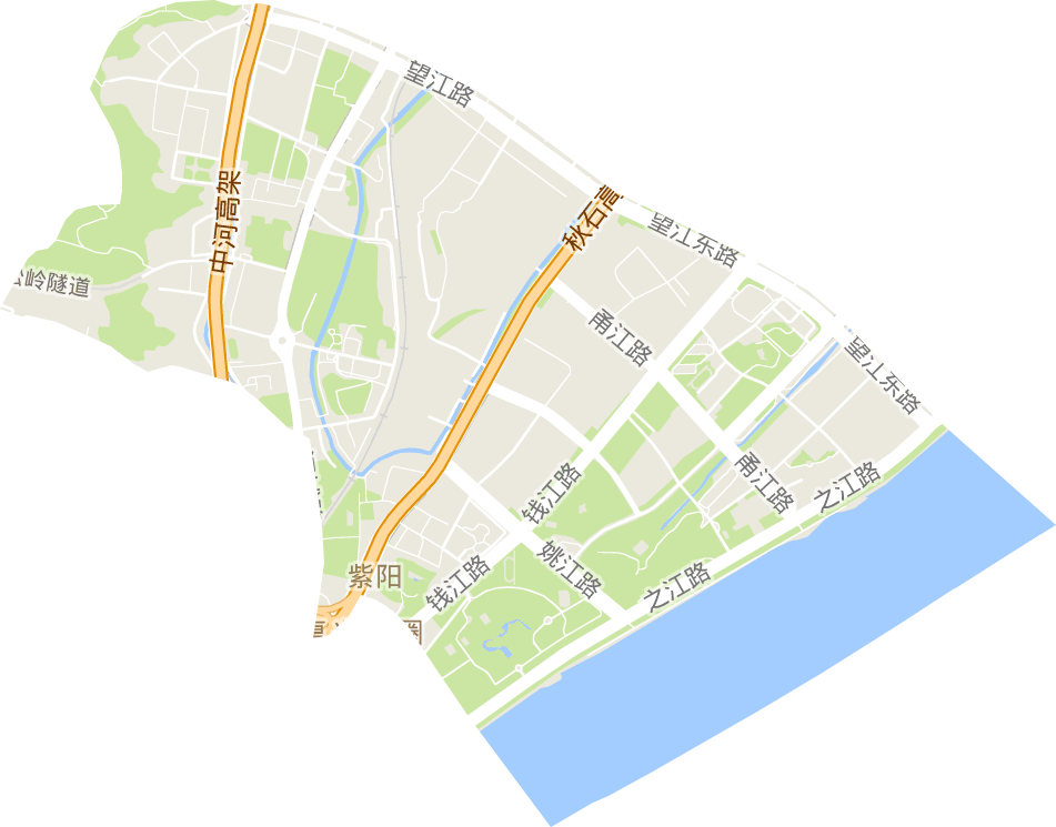 紫阳街道电子地图
