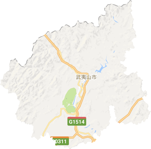 武夷山市电子地图