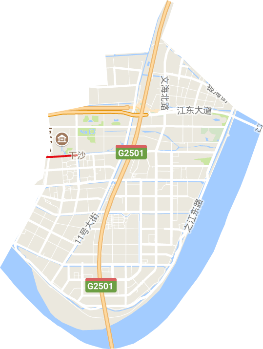 白杨街道电子地图
