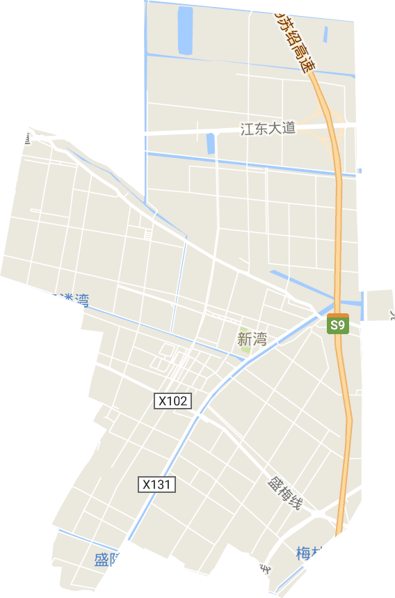 新湾街道电子地图
