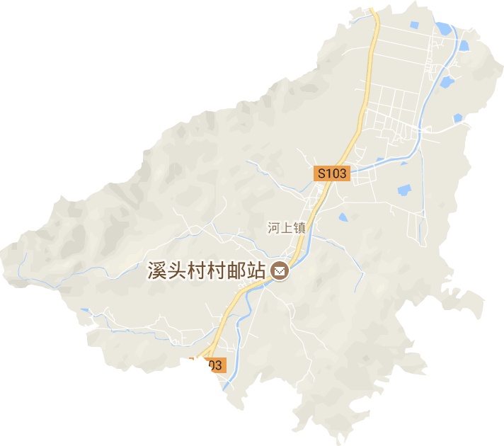 河上镇电子地图