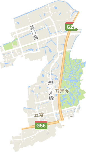 五常街道电子地图