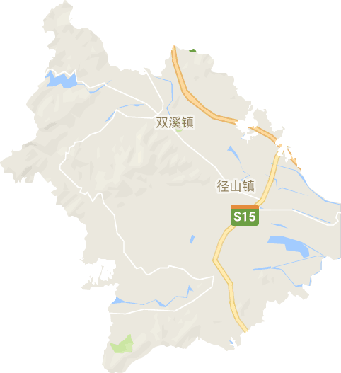 径山镇电子地图