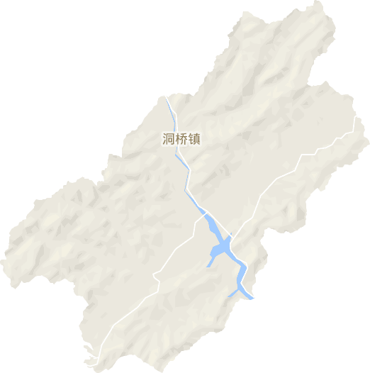 洞桥镇电子地图