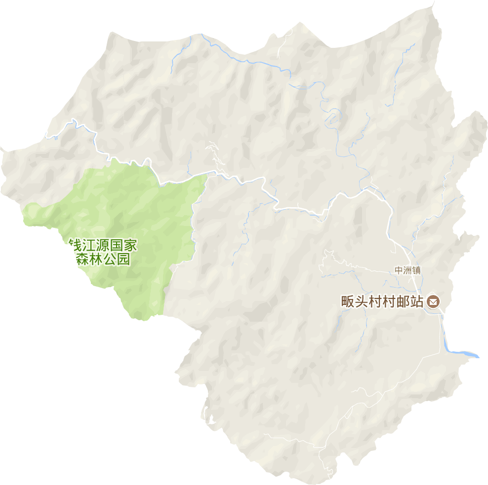 中洲镇电子地图