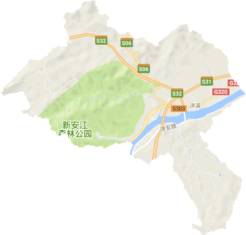 洋溪街道电子地图