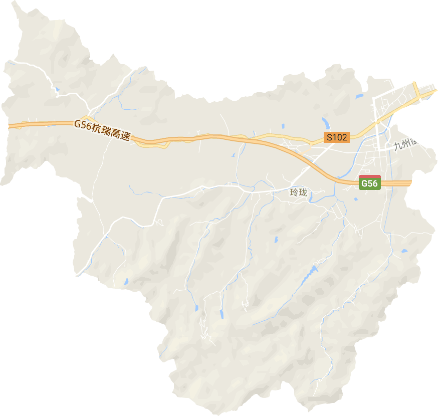 玲珑街道电子地图