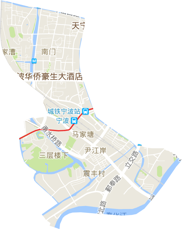 南门街道电子地图