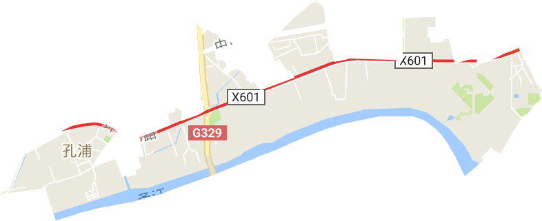 孔浦街道电子地图