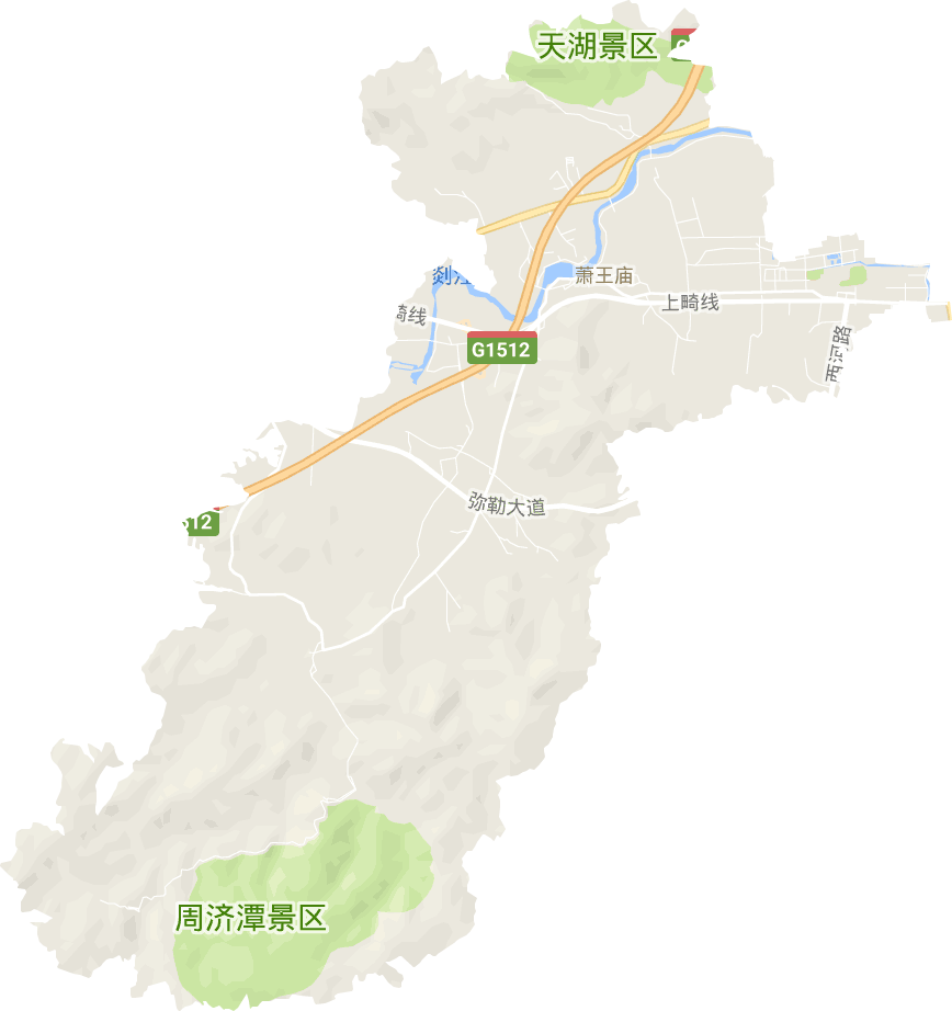 萧王庙街道电子地图