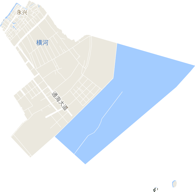 永兴街道电子地图