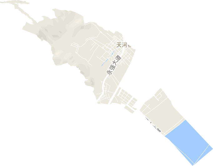 天河街道电子地图