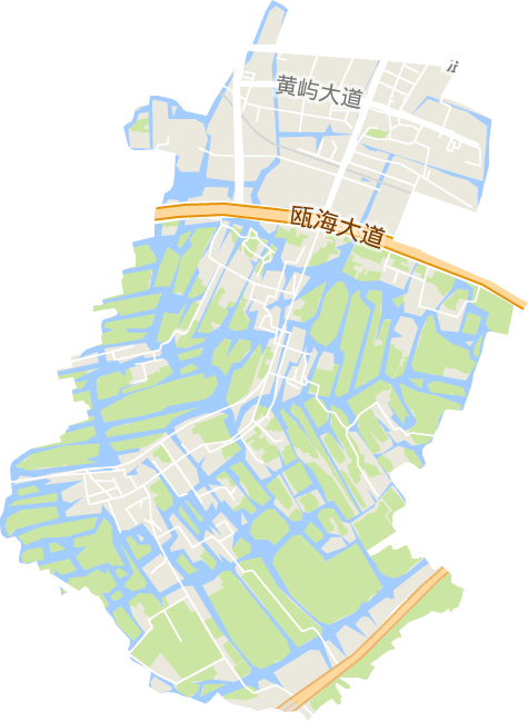 三垟街道电子地图