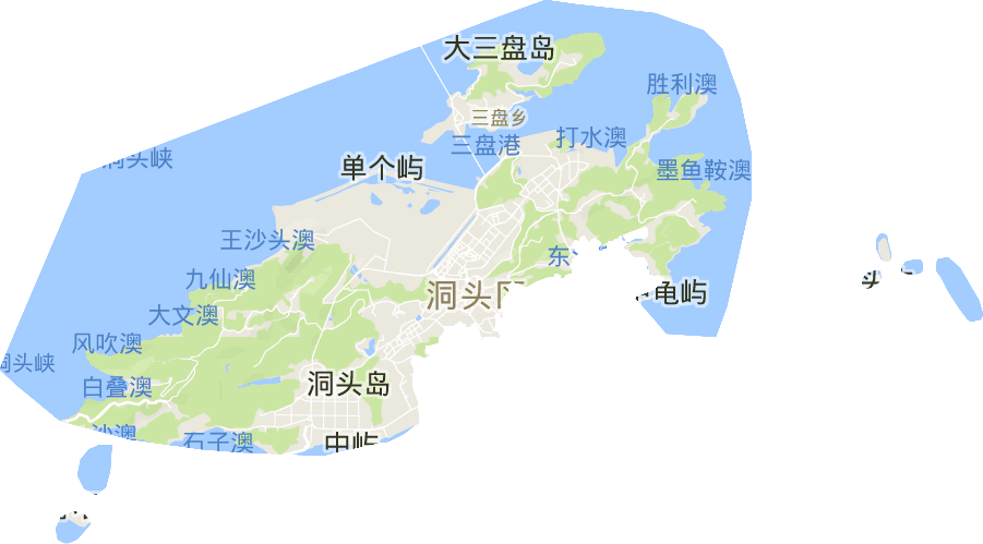 北岙街道电子地图