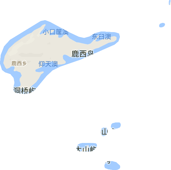鹿西乡电子地图