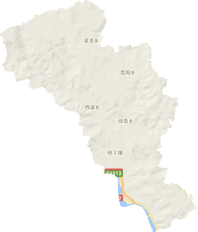 桥下镇电子地图