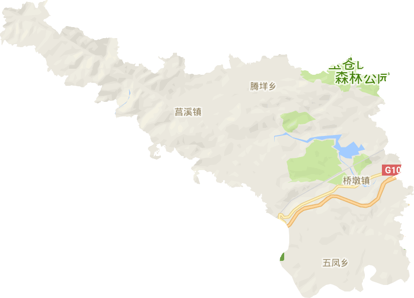 桥墩镇电子地图