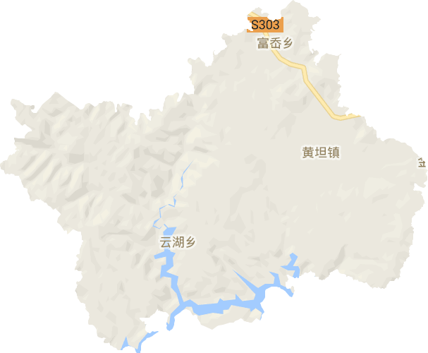 黄坦镇电子地图