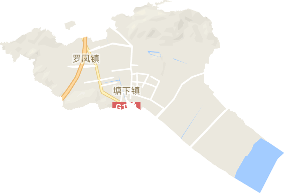 塘下镇电子地图