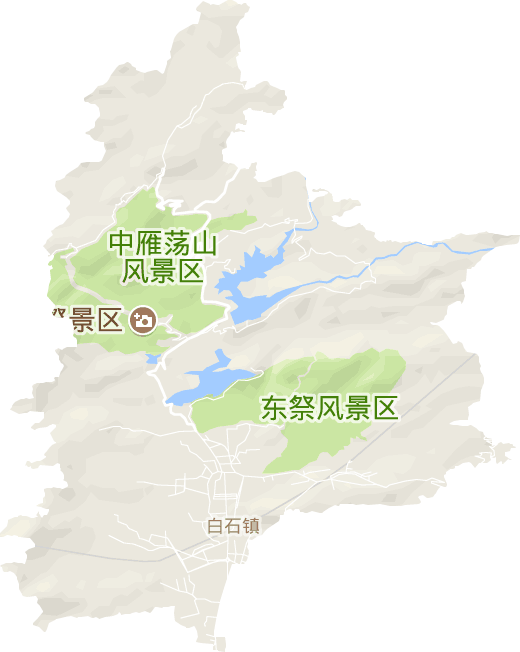 白石街道电子地图