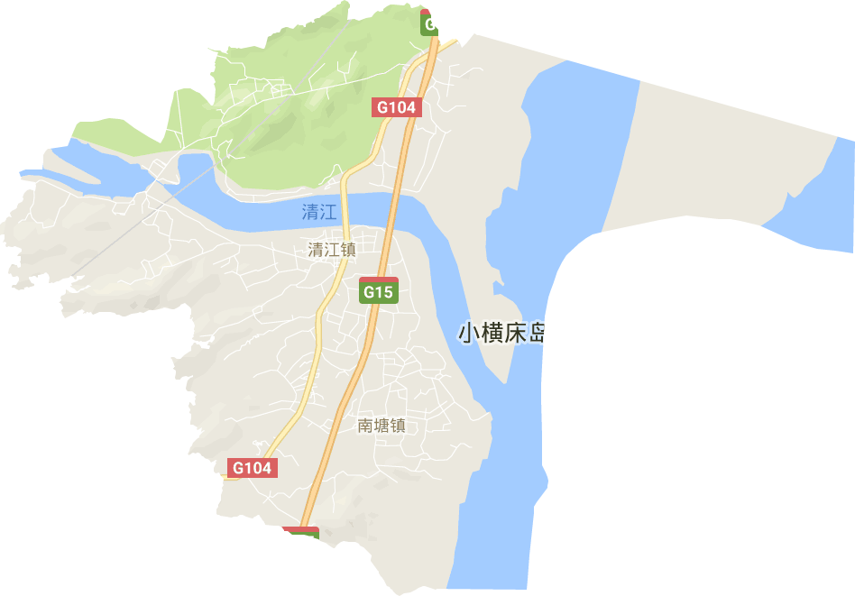 清江镇电子地图
