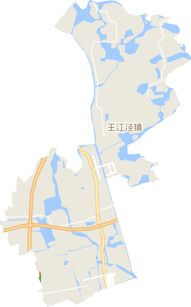 王江泾镇电子地图