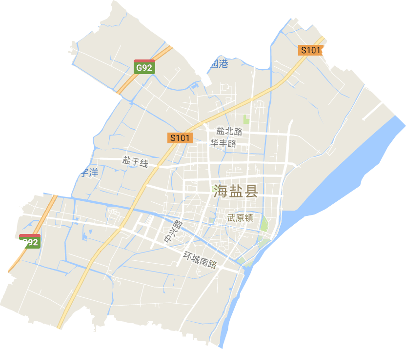 武原街道电子地图